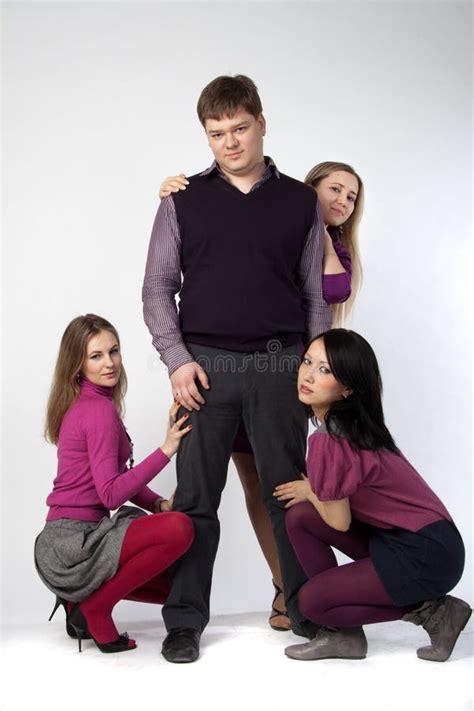 3 girls one guy|He Wanted A Three.